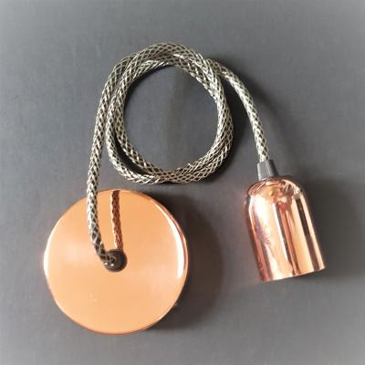 Single Dropcap Pendant with Choice of Finishes